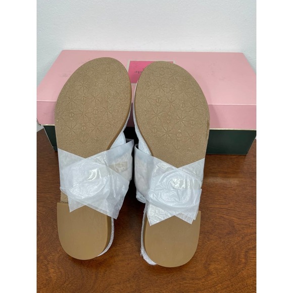 Kate Spade New York Callie Bow Sandals in Black Size 5 - Picture 6 of 8